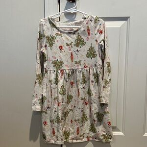 Wonder Nation nutcracker themed Long-Sleeve Dress